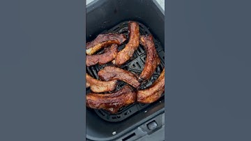 The Best Airfryer BBQ ribs