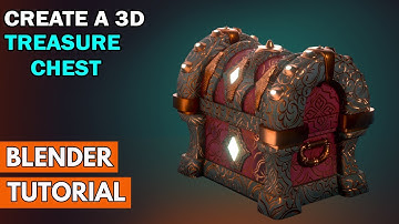 How to Model a Stylized Treasure Chest in Blender | Full Tutorial