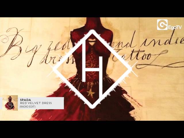 Spada - Red Velvet Dress