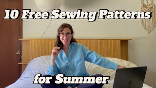 10 Free Sewing Patterns for Summer! (I want to make them all) screenshot 1