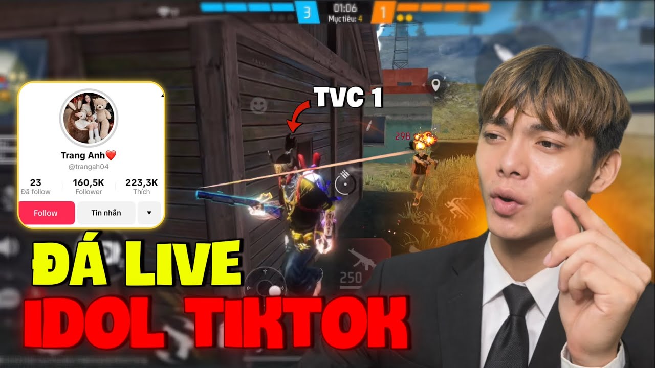V Gaming - Mặc Đồ Hiếm Đá Live Idol 160k Folow Và Cái Kết 