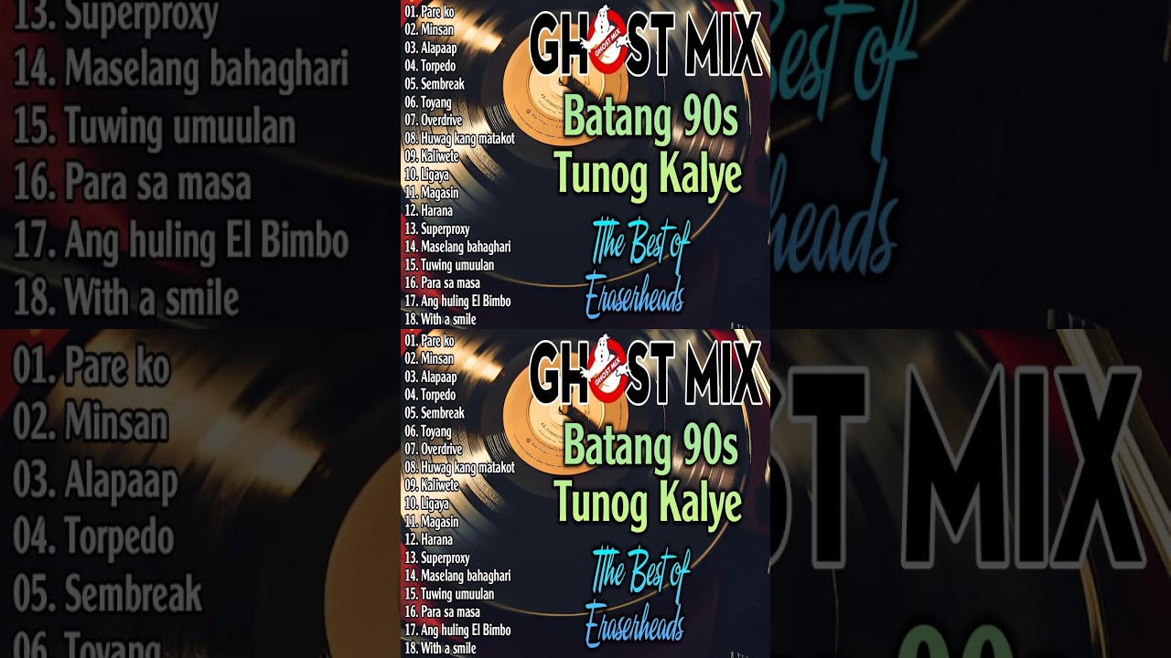 Tunog Kalye Ghost Mix Nonstop | Batang 90s Tunog Kalye
