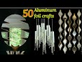 50 best aluminum foil crafts | foil paper craft | Craft Angel