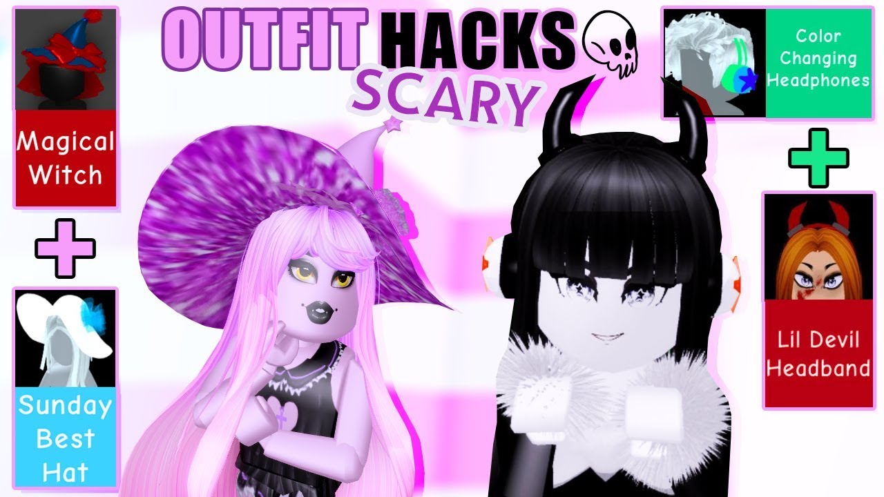 Video More Outfit Hacks But These Are Spoopy Royale - roblox royale high diamonds hack