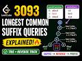 Leetcode 3093. Longest Common Suffix Queries