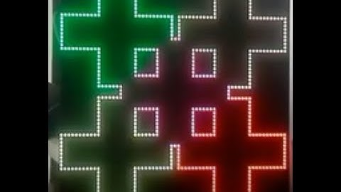 Micropython Interstate 75 W LED Matrix HUB75 64 x 64 Microdot Server Polygon etc.