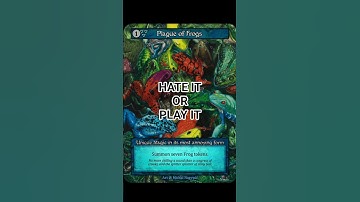 Sorcery the Contested Realm Hate it or Play it Plague of Frogs #sorcery #sorcerytcg #tcg