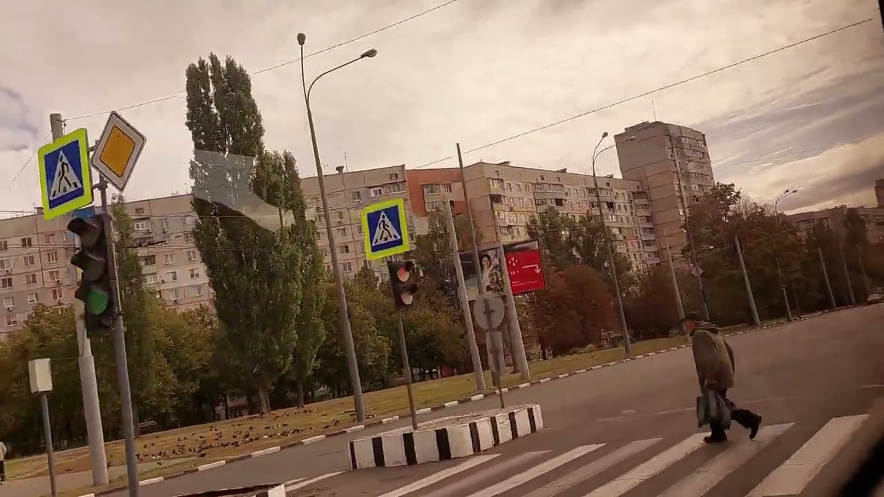 ПОЕЗДКА В ТРОЛЛЕЙБУСЕ 119 ОТ ПРОСПЕКТА ПОБЕДЫ ДО УЛИЦЫ ОДЕССКОЙ