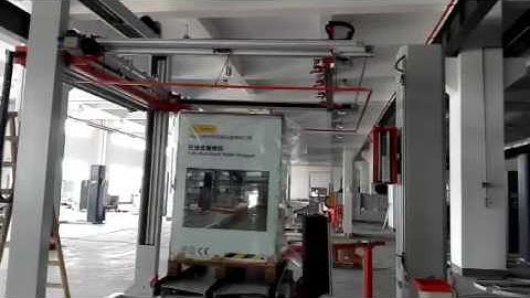 G6 + SD1  Fully Auto Pallet Wrapper + Top Sheet Dispenser