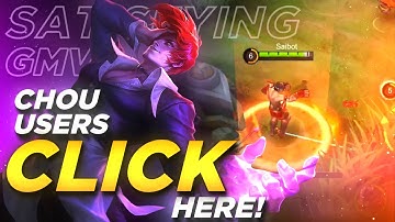 CHOU USERS CLICK HERE!! |SATISFYING 21 SUBS SPECIAL CHOU GMV EDIT! | SuNeko | MLBB