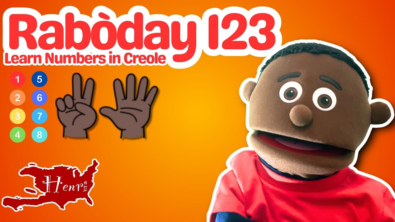 Learn to Count to 10 in Haitian Creole for Kids 🇭🇹 | Fun Song in Creole for Little Kids