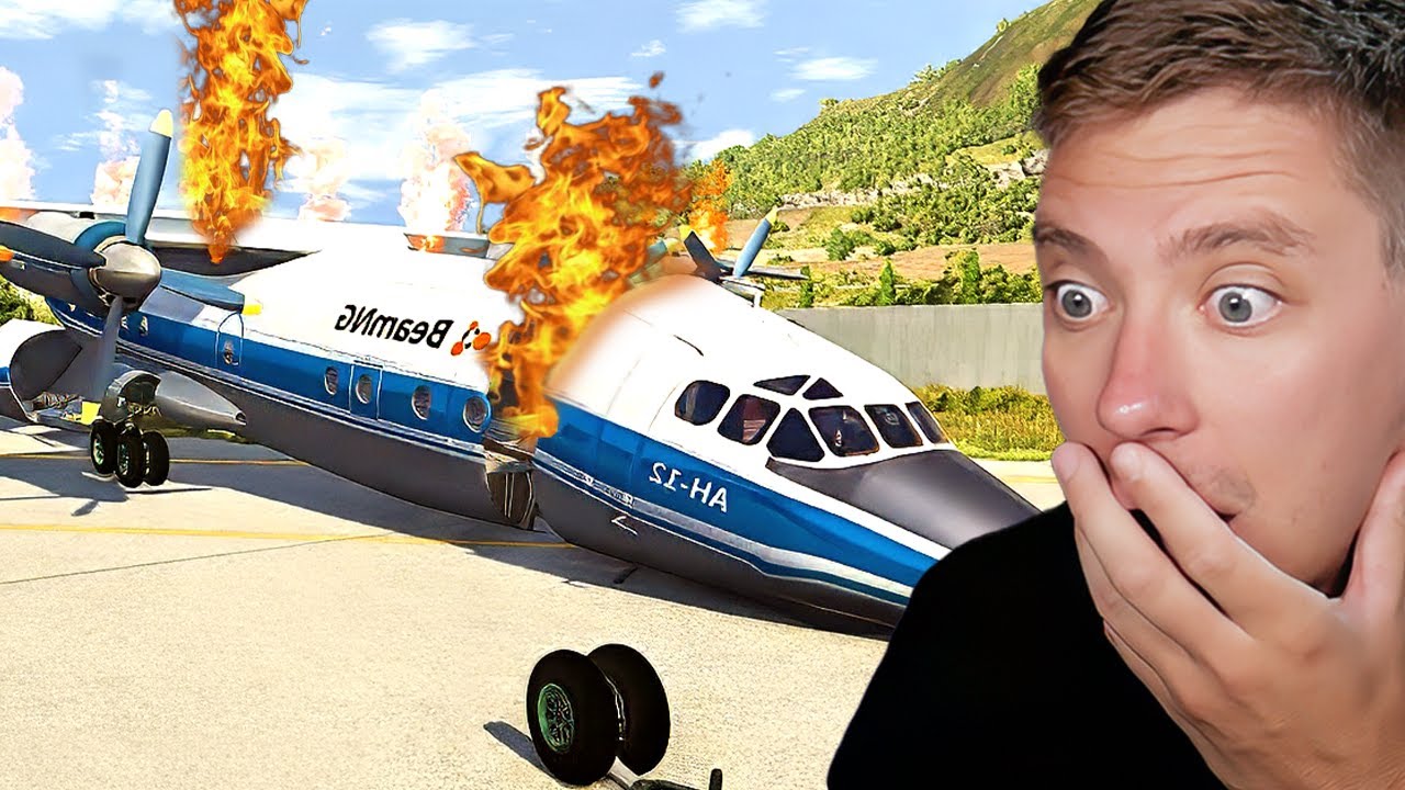 Reacting to Realistic Plane Crashes