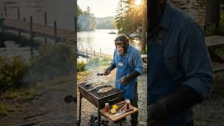 Perfect BBQ Fish on Open Fire