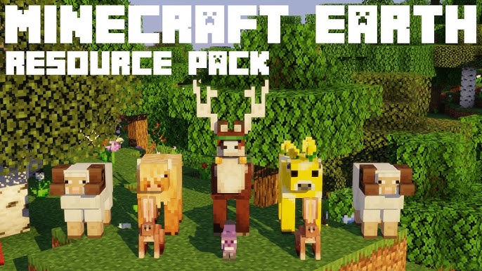 Mobs From Minecraft Earth for Minecraft Pocket Edition 1.12