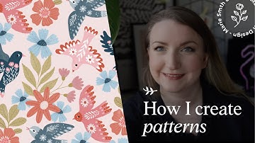 HOW TO CREATE a seamless pattern on Procreate and Adobe Illustrator