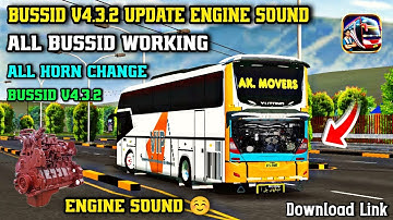 Bussid Hino Engine Sound Mod V4.3.2 Update ! New Obb Sound Mod For Bussid 4.3.2