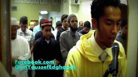 أجمل تراويح 2012 أمريكا (الليلة 5) للقارئ المغربي يوسف