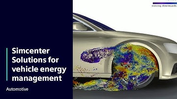 Automotive | Simcenter Solutions for vehicle energy management #SimcenterVehicle