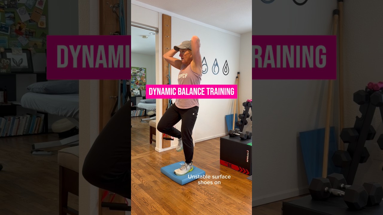 🌟Динамическая тренировка баланса.🌟Тренируйтесь для реальной жизни. Снимайте и надевайте обувь. 