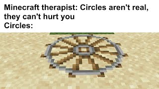 CIRCLES but every line of the song is a Minecraft item