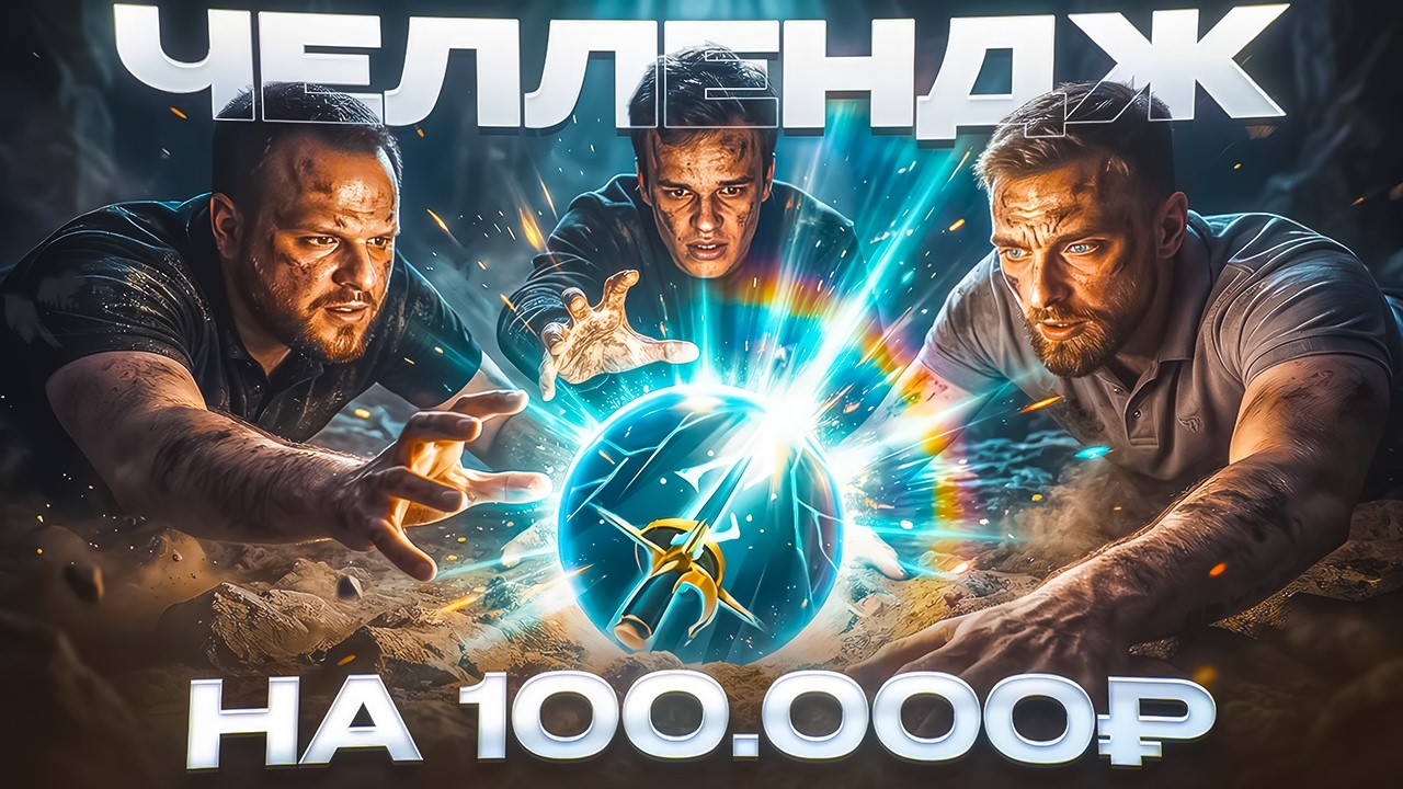 Челлендж на 100 000 рублей! Кто сделает больше киллов — тот забирает деньги. 1000+ звёзд.@smetanaml​