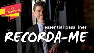 How to Play the Intro to 'RecordaMe' on Upright Bass