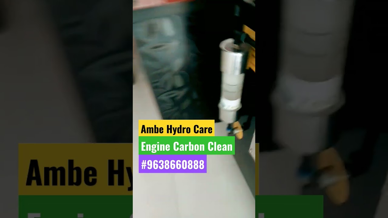 Honda Jazz Engine Carbon Clean Decarbonizing Service Center at Ambe Hydro Care Baroda 9638660888