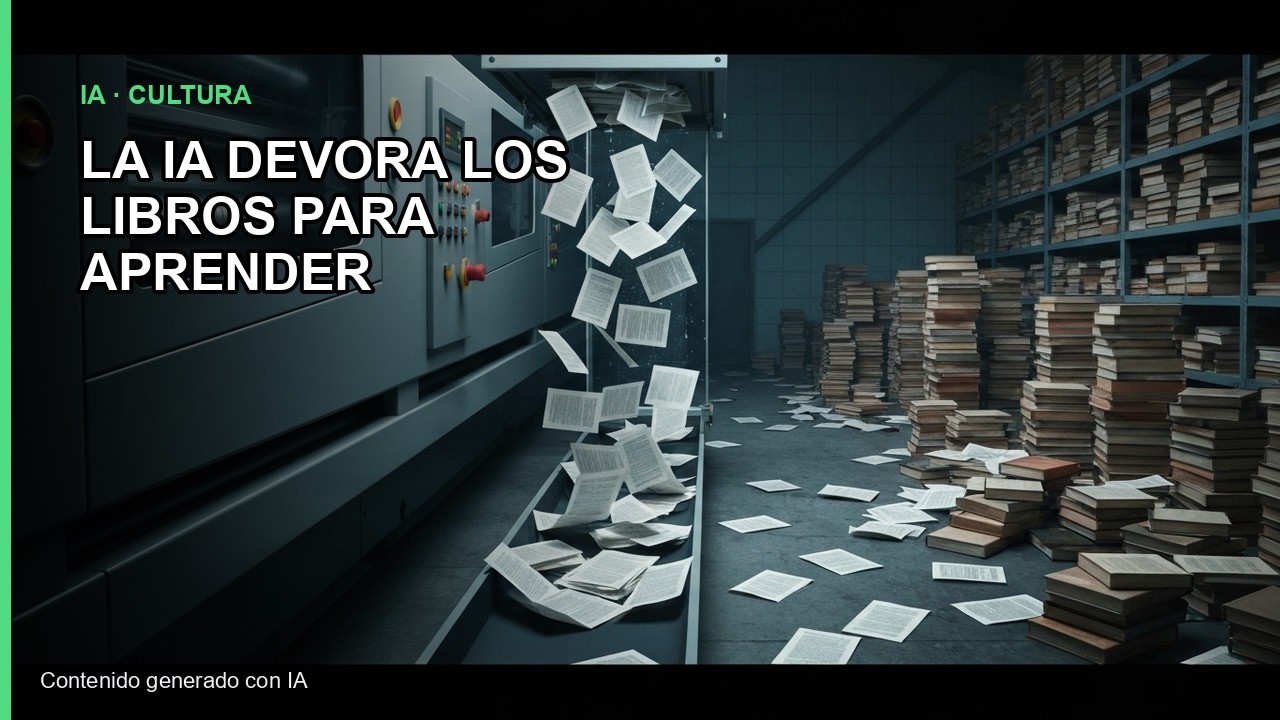 Inteligencia artificial: por qué compra y destruye libros