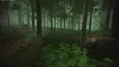 Blender forest game 2