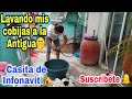 Rutina de Lavado de Cobijas+Como se Lava en Casita pequeña de Infonavit 🏡+Lavado a la Antigua🤭