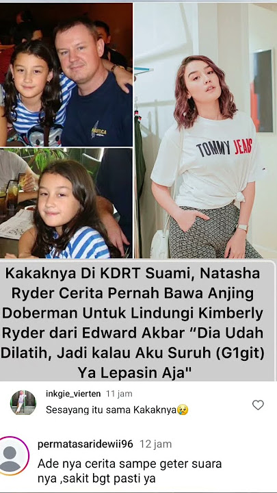 Natasha Ryder jd garda terdepan untuk sang kakak kimberly