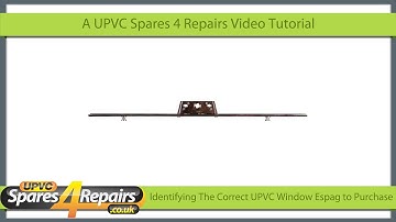 Identifying the Correct UPVC Window Espag to Purchase