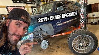 Modern GM Brakes on an Old Yukon?! 2019+ Brake Swap on a GMT800