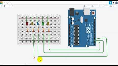 ARDUINO Chenillard de Led 2018