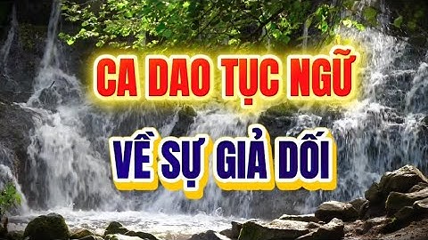 Những câu ca dao, tục ngữ, thành ngữ hay nhất nói về sự giả tạo, giả dối