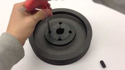 BearingShopUK - Fitting and Removal of a Taperlock Bush