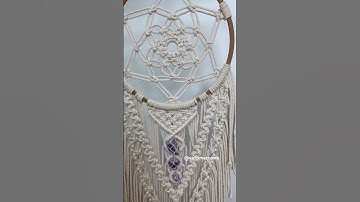 Filtro dos sonhos.. #macrame #diymacrame #diy #macrametutorial #arte #dicas #macramediy