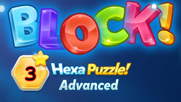 BLOCK! Hexa Puzzle! Advanced Level 3 (Basic) - Lösung Solution Walkthrough