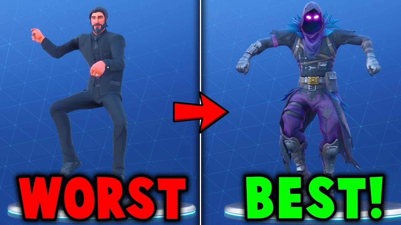 RANKING EVERY BATTLE PASS EMOTE FROM WORST TO BEST! (Fortnite Battle Royale) YouTube