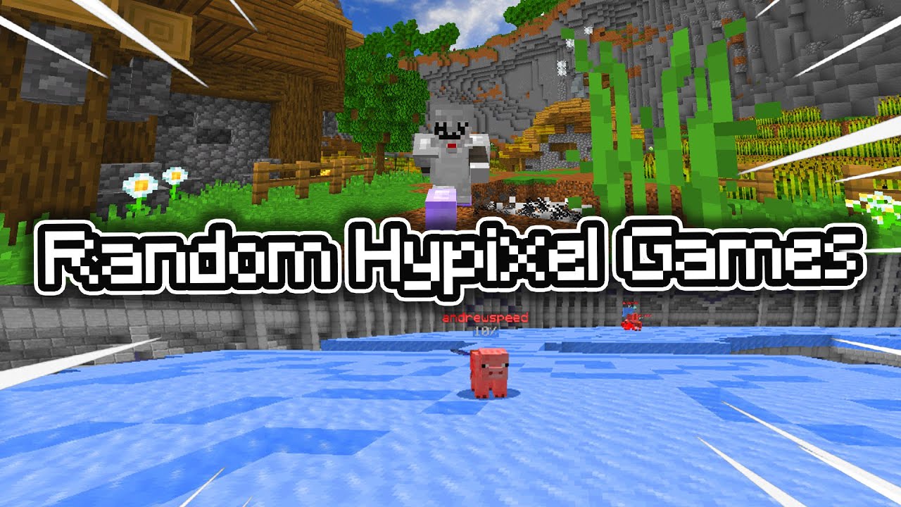 The MOST Random Games On Hypixel! - Minecraft - YouTube