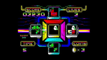 Sploids (2019) Walkthrough + Review, ZX Spectrum