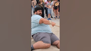 400lbs Mover VS 330lbs Strongman in Tug of War