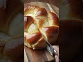 soft pretzel asmr #ai #asmr #food #cuttingart #satisfying #yummy #oddlysatisfying
