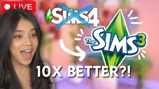 MAJOR THROWBACK TO THE SIMS 3 *NOSTALGIC* - The Sims 3(LIVE)