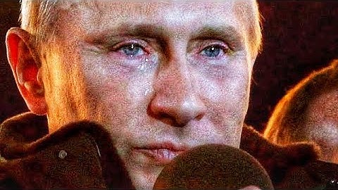 Sad Vladimir Putin