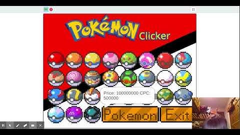 Pokemon Clicker   on Scratch part 3 (AKA 2)