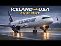 Inibuilds Airbus A321LR Iceland Air: Iceland to Seattle | MSFS 2024 Full Flight