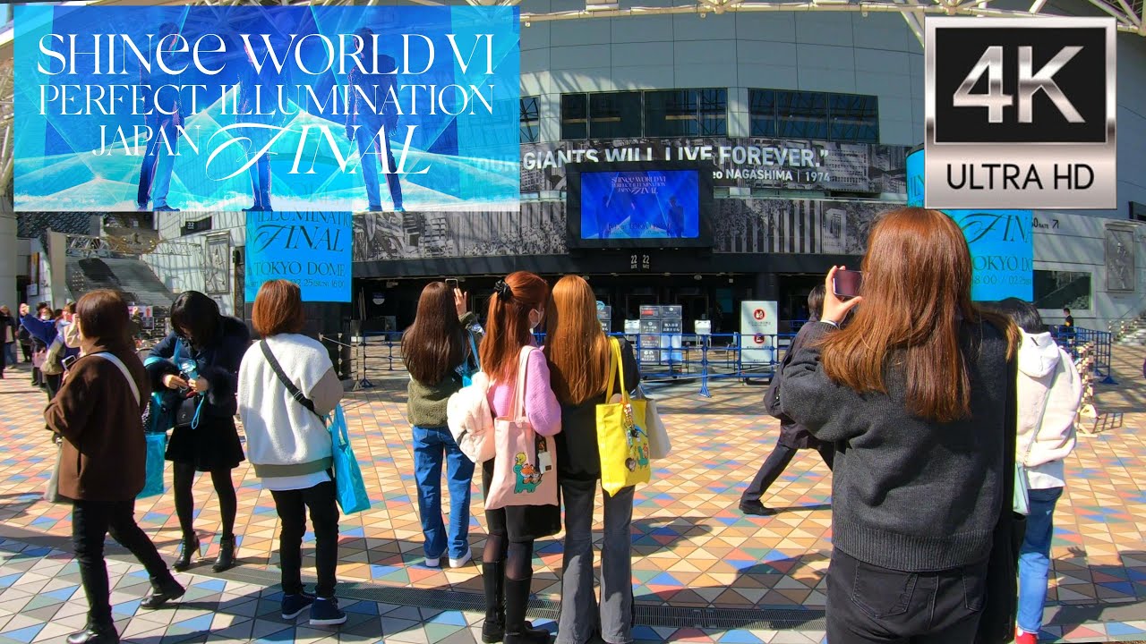 SHINee WORLD VI [PERFECT ILLUMINATION] JAPAN FINAL LIVE to walk in TOKYO DOME