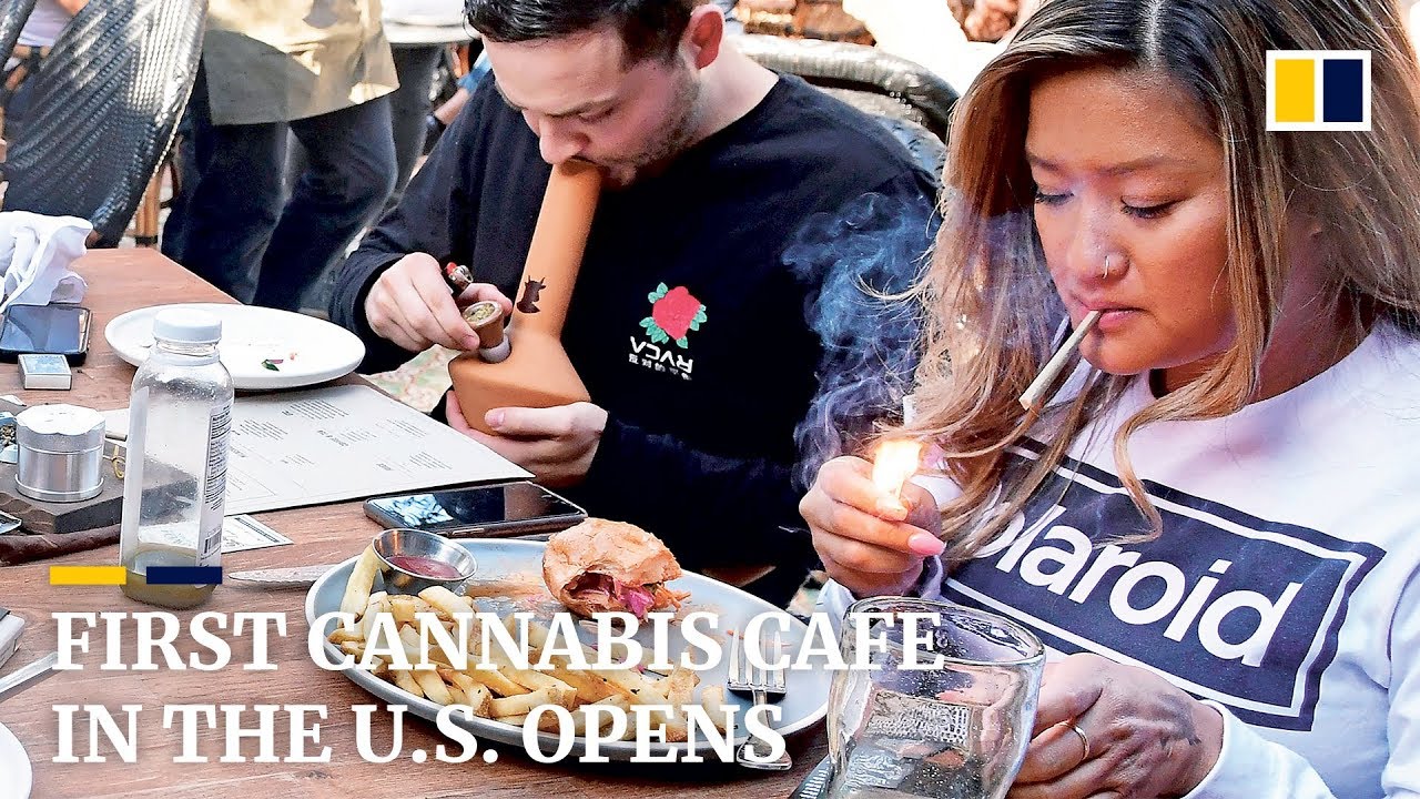 First cannabis cafe in the US opens