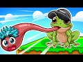 Nos Convertimos en RANA y su LENGUA en Roblox!